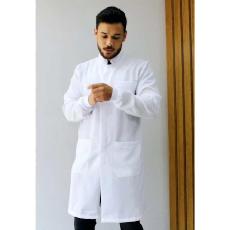 Jaleco Masculino Oxford Branco