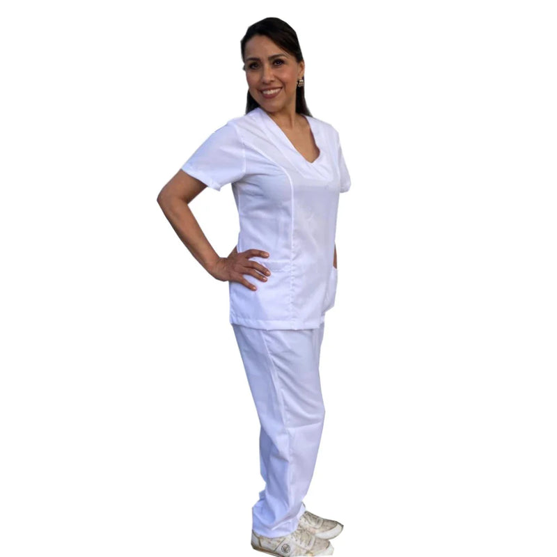 Pijama Hospitalar Feminino em Gabardine